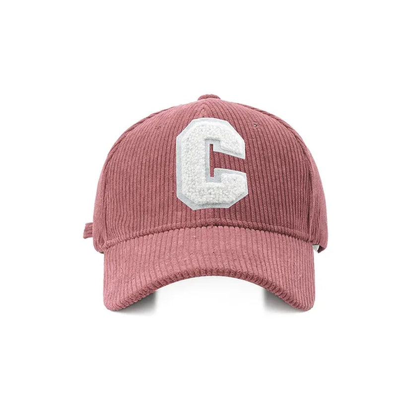 Corduroy Winter Hat Women'S Baseball Cap Towel Embroidery Men'S Cap for Female Snapback Hip-Hop Retro Cotton Plain Denim BQM189