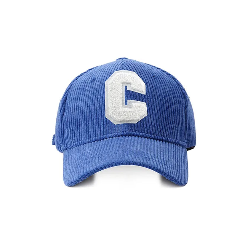 Corduroy Winter Hat Women'S Baseball Cap Towel Embroidery Men'S Cap for Female Snapback Hip-Hop Retro Cotton Plain Denim BQM189