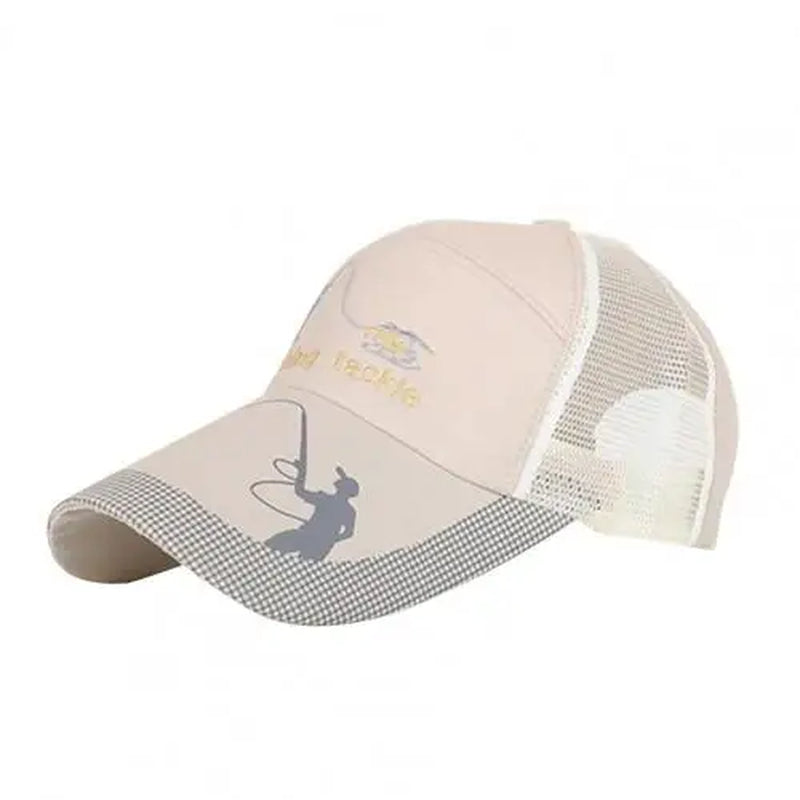 Outdoor Sport Baseball Cap Spring and Summer Men Women Fashion Outdoor Sun Protection Tackle Mesh Baseball Cap Fishing Hat