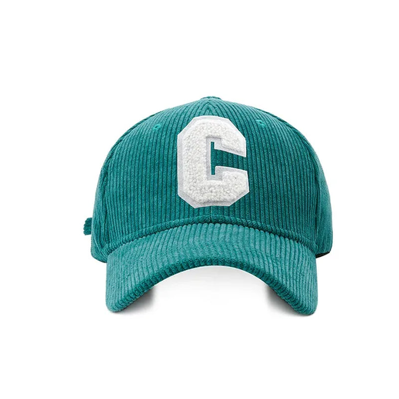 Corduroy Winter Hat Women'S Baseball Cap Towel Embroidery Men'S Cap for Female Snapback Hip-Hop Retro Cotton Plain Denim BQM189